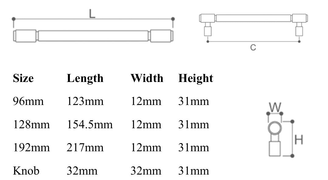 Zinc Alloy Pull Knob #PC1899 - Special Order