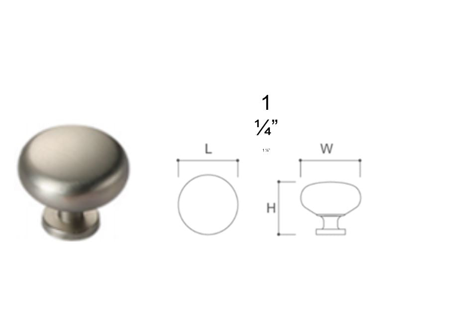 Zinc Alloy Cabinet Knob #PC618